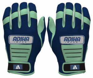 Premium Quality Leather Customizable Baseball Batting <b>Gloves</b> premium leather Closure <b>type</b> hook and loop - Product Image 1