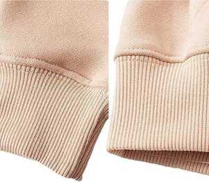 Ensemble de survêtements d'hiver deux pièces avec capuche, haute qualité, 100% coton molletonné, pour hommes, avec impression de logo personnalisé - Product Image 6