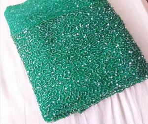 Premium <b>Sequin</b> Embroidery Mesh <b>Fabric</b> Evening Party Wear Decoration From India Exporter for Bridal At Best Price - Product Image 3