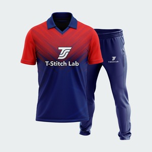 Servicio OEM, Uniforme de Cricket con el Mejor Diseño, 100% Poliéster, Colores y Tallas Personalizadas, Ropa de Equipo, Precio al por Mayor, Logotipo Personalizado de Alta Calidad - Product Image 3