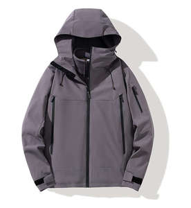 Chaqueta Softshell Impermeable con Capucha Verde Lima Personalizada, Cremallera Frontal, Puños Ajustables, Ropa de Trabajo para Exteriores, Proveedor Mayorista para Hombres en el Reino Unido - Product Image 3