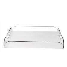Best Quality Acrylic Printed Display Serving Storage Tray For Tea <b>Coffee</b> Breakfast Clear Organizer Tray For <b>Coffee</b> <b>Table</b> Decor - Product Image 3