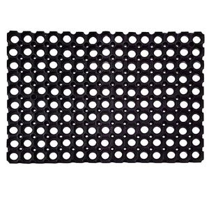 Tapis creux en caoutchouc fabriqué à la machine, antidérapant, anti-fatigue, lavable, 2,2 cm, résistant, pour drainage des sols, idéal pour hôtels et usage domestique - Product Image 1