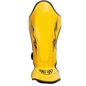 Protège-tibias et protège-pieds de boxe, BJJ, MMA, Muay Thai sur mesure, prix de gros RTS, pour l'entraînement, modèle AI-SG-002 - Product Image 4