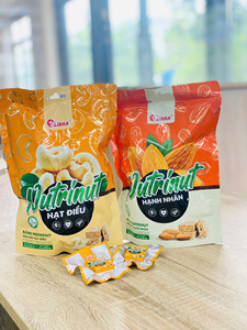 195g Nutrinut Biscuits croustillants aux noix de cajou en sachet, faibles en glucides, collation de bureau pour des après-midi productifs - Fournisseur OEM usine Vietnam - Product Image 6