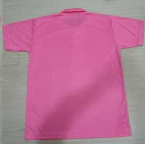 Polo de Manga Corta Rosa para Hombre, Color Sólido, Tejido de Punto Informal, Corte Regular, Diseño con Botones - Product Image 2
