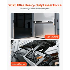 Attuatore Lineare Ultra Resistente da 6 Pollici, 2023 libbre/9000N, 12V, Impermeabile IP65, 0.2 pollici/s, con Staffa di Montaggio e Cilindri - Product Image 2