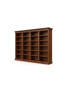 Librería Tradicional de Madera con 8 Estantes, Mueble de Almacenamiento Independiente para Oficina en Casa, Diseño Moderno - Product Image 2