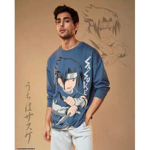 Camiseta Casual con Cuello Redondo y Estampado Gráfico para Hombre, para Uso Diario - Product Image 1