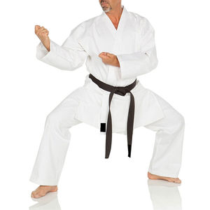 Uniforme de Karate 100% Algodón al por Mayor para Adultos, Talla Personalizada, Transpirable, Uniforme de Artes Marciales - Product Image 5