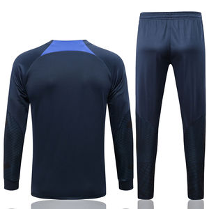 Ensemble de survêtement sportif personnalisé pour homme, coupe-vent en nylon léger et respirant avec empiècements contrastants, vêtements de sport actifs - Product Image 6