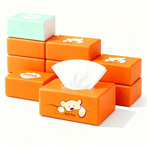 Boîte de mouchoirs personnalisée avec logo, mouchoirs jetables de haute qualité pour les bureaux d'entreprise et les chambres d'hôtel - Product Image 1