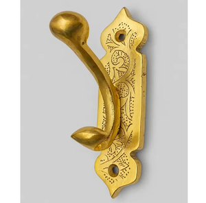 Premium Quality Pure Brass Cabinet Hook Holder Heavy Weight Elegant For <b>Wall</b> Organisation Accessory At Your Budget - Product Image 6