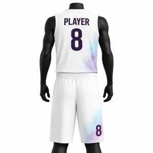 Uniformes de Baloncesto Multicolores 2026, Uniformes de Baloncesto Ligeros para Equipo, el Mejor Producto, Uniforme de Baloncesto Hecho de Poliéster - Product Image 2