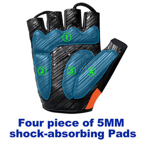 Nouveaux gants de cyclisme à faible MOQ, protection des mains, gants de cyclisme personnalisés, gants de cyclisme au design personnalisé - Product Image 3