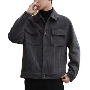 Custom <b>Men</b>’s Vintage Cotton Canvas Collared <b>Jackets</b> Business, Fashion, Corduroy <b>Safari</b> & Outdoor Work <b>Jackets</b> for <b>Men</b> - Product Image 4
