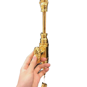 Ensemble de poignées et boutons de meuble classiques en laiton massif, quincaillerie de mobilier assortie de qualité supérieure pour tiroirs, armoires, placards et décoration de cuisine - Product Image 5