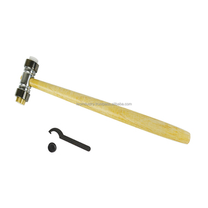 Marteau en laiton de 9 pouces avec manche en acier, marteau lourd non étincelant pour usage industriel et mécanique - Product Image 6