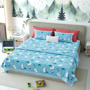 Kids Cartoon <b>Bedding</b> Set Printed Cotton Bedspread Comforter Set All-Season <b>Princess</b> Style for Wholesale Price - Product Image 3