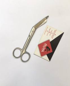 Tijeras Quirúrgicas Profesionales Ruya para Cortar Vendajes Lister, 5.5 Pulgadas, Acero Inoxidable Alemán, Juego de Instrumentos con Certificación CE ISO, Instrumentos de Clase - Product Image 5