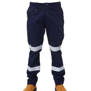 Men's Safety <b>Work</b> Trousers with Reflective Multi-Pockets Customizable <b>Waterproof</b> Safety Working Pants - Product Image 1