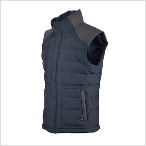 Chaleco Acolchado de Invierno Personalizado para Hombre, Ligero, Transpirable, de Poliéster, para Actividades al Aire Libre, con Bolsillo con Cremallera y Logotipo OEM - Product Image 3