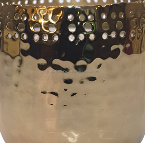 Customized Gold-Plated Metal Candle <b>Jar</b> for Home <b>Decor</b> Luxury Wedding Christmas New Year & Ramadan Soy Wax Paraffin Wax - Product Image 4