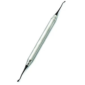 Raspador Dental Manual con Empuñadura Moleteada Plateada, Instrumento Clase I, Shuja Surgico - Product Image 3