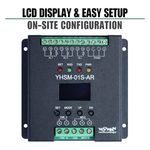 Module de contrôle de détection de fuites à 1 canal pour acides et alcalis |   RS-485 Modbus |   IP65 |   DC24V |   Système d'alarme de fuite de produits chimiques industriels - Product Image 6
