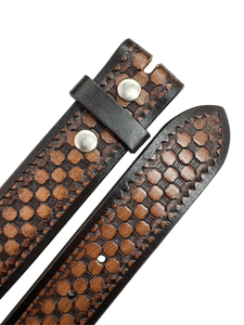 Customizable Premium Grade Western Leather <b>Belt</b> for Men Hand <b>Tooled</b> with Big Metal for Buckle Latest Designed Customizable - Product Image 5