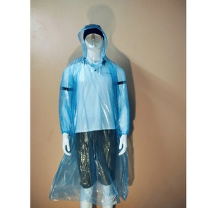 เสื้อกันฝนพลาสติก PE สีสันสดใสแบบใช้ครั้งเดียวสำหรับคนเดียว ขายดีที่สุดในเวียดนาม ปริมาณสั่งซื้อขั้นต่ำน้อย ขายส่ง - Product Image 4
