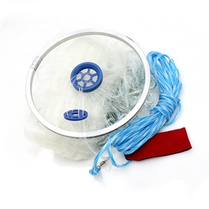 Piège <span class=keywords><strong>de</strong></span> pêche <span class=keywords><strong>de</strong></span> <span class=keywords><strong>survie</strong></span> lesté en <span class=keywords><strong>filet</strong></span> moulé en aluminium fait à la main avec monofilament en maille <span class=keywords><strong>de</strong></span> nylon pour jeter un <span class=keywords><strong>filet</strong></span> - Product Image 4