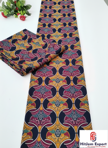 Tissu africain imprimé et Ankara 100% coton du Maroc pour robes et vêtements de mode - Product Image 4