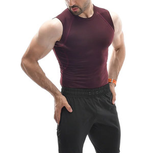 Summer Fit <b>Men</b> <b>Compression</b> Vintage Athletic Outdoor Custom Heavyweight Material Stretchable Gym Wear Tank Top Blank Jersey - Product Image 2