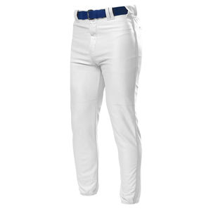 Pantalon de baseball d'équipe personnalisé avec passepoil latéral et boucles de ceinture pour hommes - Product Image 5
