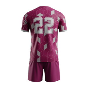 Uniforme de Fútbol Personalizado, Camiseta y Pantalones Cortos Transpirables, Ropa Deportiva con Número de Equipo para Hombres y Mujeres - Product Image 2