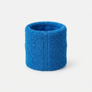 Bandeau de sport en tissu bouclette à poils longs avec logo personnalisé, élastique, absorbant l'humidité, pour le pickleball - Product Image 3