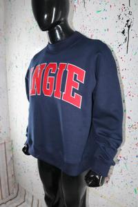 Sweat-shirts ANGIE à col montant 450 GSM avec broderie personnalisée, coupe ample et carrée, en molleton 100% coton French Terry - Product Image 4