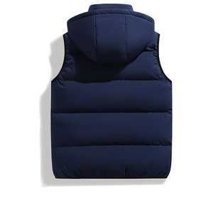 Chaleco Acolchado de Lana y Algodón para Mujer, Estilo Casual, con Cierre, Sin Mangas, Chaqueta de Invierno Ligera y Cálida, Moda - Product Image 5