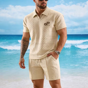 Ensemble de shorts pour hommes, respirant et confortable, parfait pour l'entraînement, la course à pied ou un style de vie actif - Product Image 3