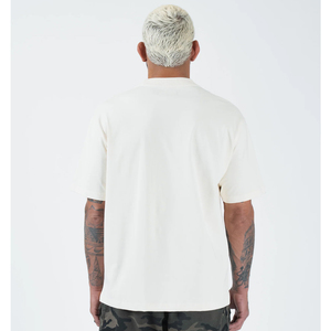 High Quality Men's Luxury T-<b>Shirt</b> <b>100</b>% <b>Polyester</b> Thick Solid Color Custom Oversized Embroidery Anti-Pilling 320g Fabric Weight - Product Image 2
