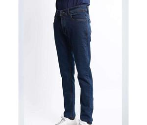 Men Straight Leg Stonewashed Denim <b>Jeans</b> Mid Waist <b>Button</b> <b>Fly</b> Casual Pants 100% Cotton Woven Fabric Midweight - Product Image 1