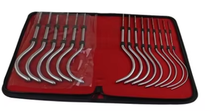 Juego de Dilatadores Uretrales Guyon de Acero de Alta Calidad, 15 8 36, Dilatadores Ginecológicos Franceses Curvos Manuales para Uso Urinario y Uterino - Product Image 5