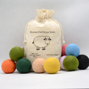 Bolas de Fieltro de Lana 100% Naturales y de Alta Calidad para Secadora |   Suavizante de Telas Reutilizable y Ecológico para Lavandería - Product Image 1