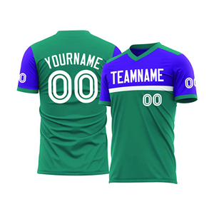Conjunto de Uniforme de Fútbol Vintage de Alta Calidad para Adultos, Personalizado, de Manga Corta, Transpirable, de Secado Rápido - Product Image 2