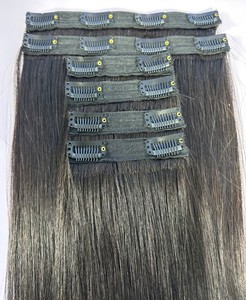 High Quality 6-32 Inch Loose Deep Wave Remy Virgin Hair Extensions Clip-in for Women Cuticle Aligned Straight & Curly Styles - Product Image 5