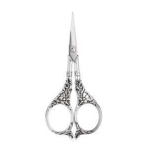 High Quality 3.5 Inch Stainless Steel <b>Sewing</b> <b>Scissors</b> Fancy Embroidery Sharp Tip Industrial DIY Use with Case Snipping <b>Scissors</b> - Product Image 1