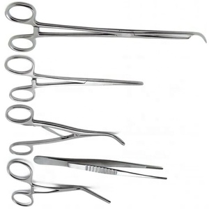 Juego de 5 piezas de calidad superior de fórceps quirúrgicos Voarse Debakey Hulka Trousseau instrumentos veterinarios de acero inoxidable - Product Image 3
