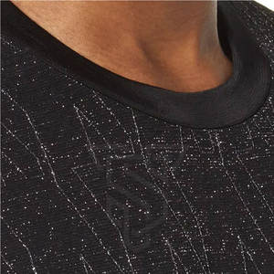 Camiseta Casual para Hombre, Nuevo Diseño con Hombros Caídos, Algodón y Fibra de Bambú, Cuello Redondo, Transpirable, de Secado Rápido, Tejido de Punto, a la Moda - Product Image 4