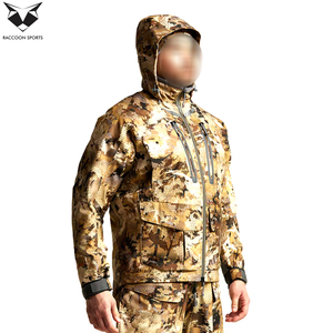 Chaquetas de Caza Personalizadas para Hombre, de Alta Calidad, Resistentes al Viento, con Estampado, Servicio OEM, Poliéster/Nailon - Product Image 4